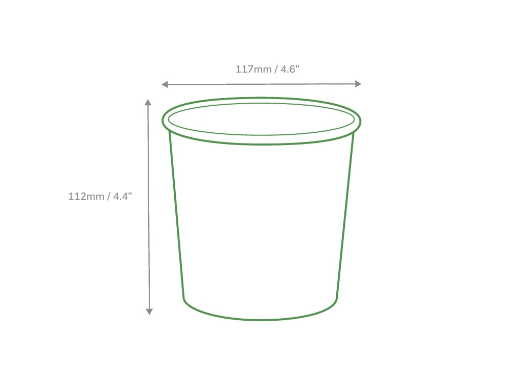 26oz Kraft Premium Soup Pot - 500 Pots