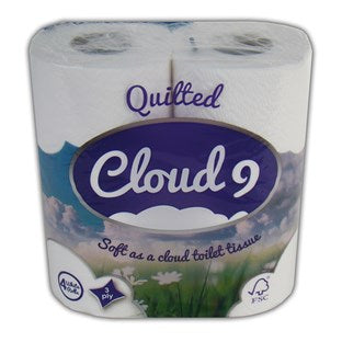Cloud 9 Toilet Roll 3ply 20m – 40 Rolls