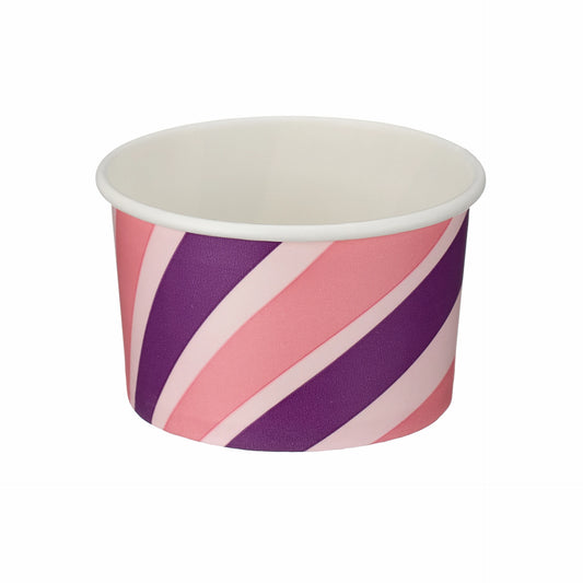 6oz Patterned Ice Cream Tub