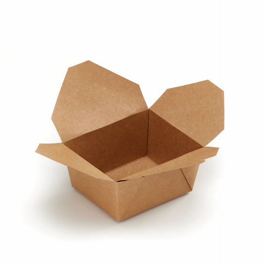 No.1 Kraft Folded Board Food Box