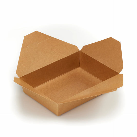 No.2 Kraft Folded Board Food Box