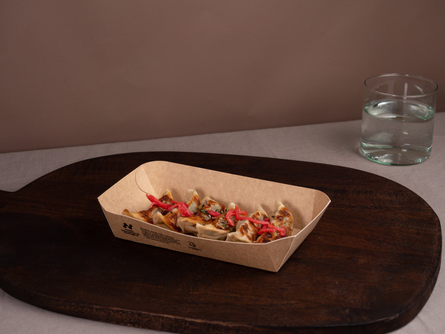 Notpla Curved Tray - 8x5”