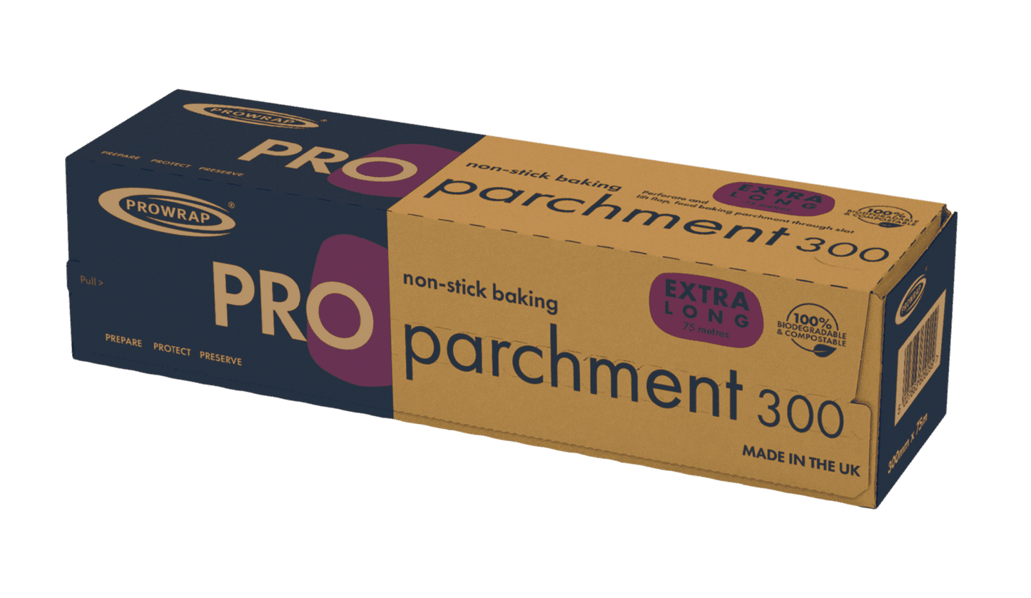 Prowrap Baking Parchment Cutterbox 300mm x 75M