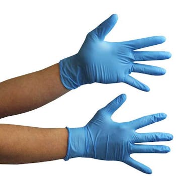 Blue Powder Free Vinyl Gloves