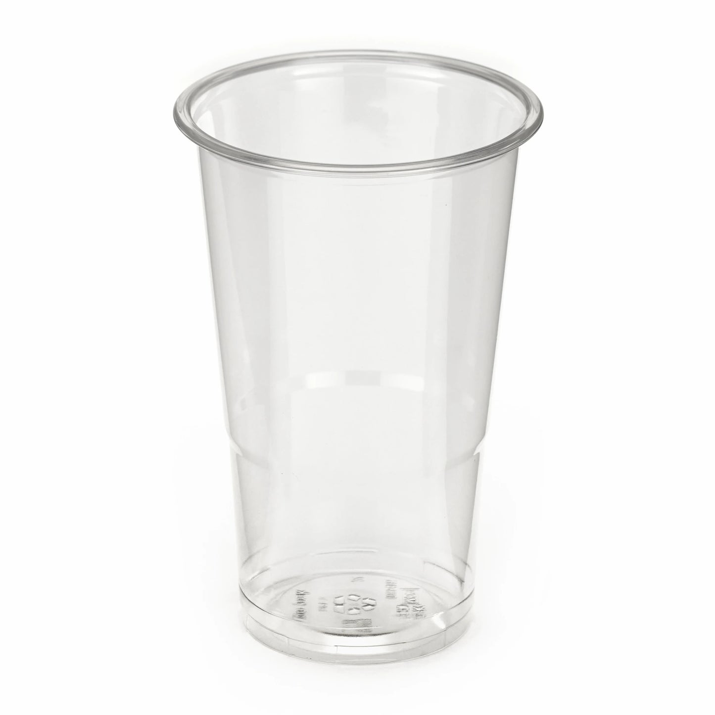 Half pint to line clear RPET cup