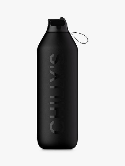 Chilly's Series 2 Black Abyss Flip Bottle