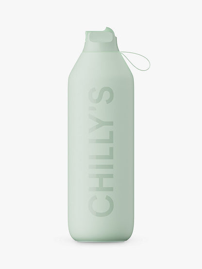 Chilly's Series 2 Lichen Green Flip Bottle