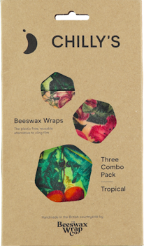 Chilly's Beeswax Wraps: Tropical Combo Pack