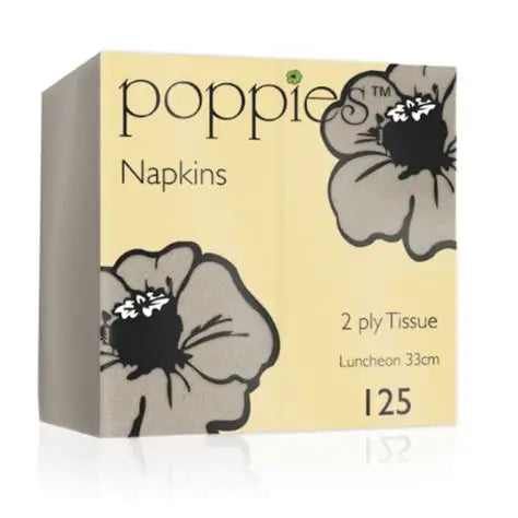 Napkin 2-Ply 33cm 8-Fold Recycled – 2,000 Napkins