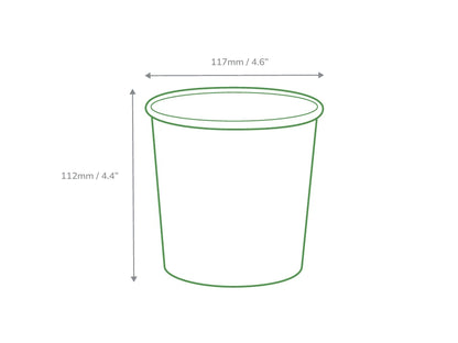26oz Kraft Premium Soup Pot - 500 Pots