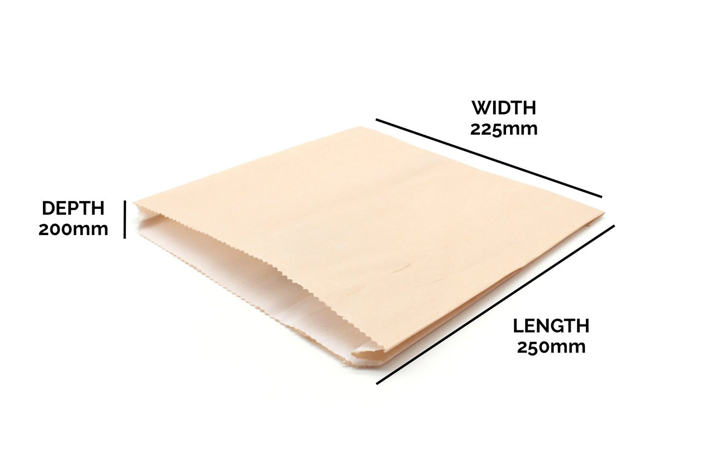 Hot 'N' Savoury Kraft Food Bags 8x10x9"