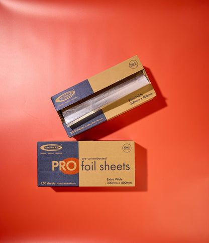 Prowrap 300mm x 400mm Pre-Cut Foil Sheets