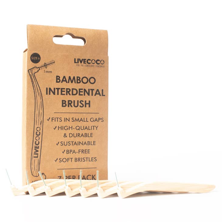 LiveCoco Bamboo Interdental Brushes