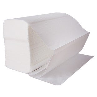 Hand Towel 2Ply White 21x24cm Z fold
