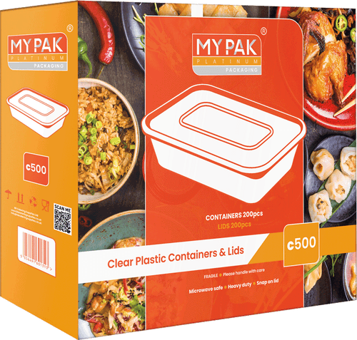 MyPak Platinum Containers & Lids C500