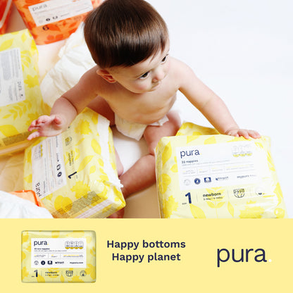 Pura Baby Nappies - Multipacks