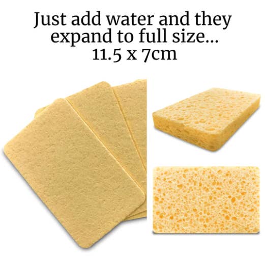 LiveCoco Compostable Cleaning Cloths & Sponges