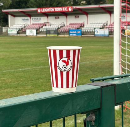 12oz Fully Branded Double Wall Hot Cup - Recyclable