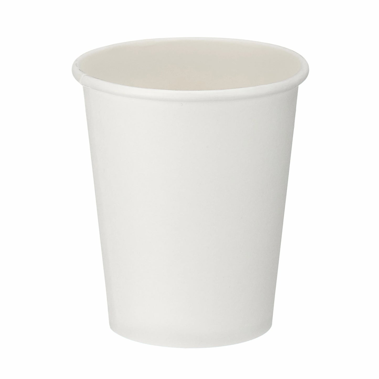 8oz White Single Wall Hot Cup (PE Lined)