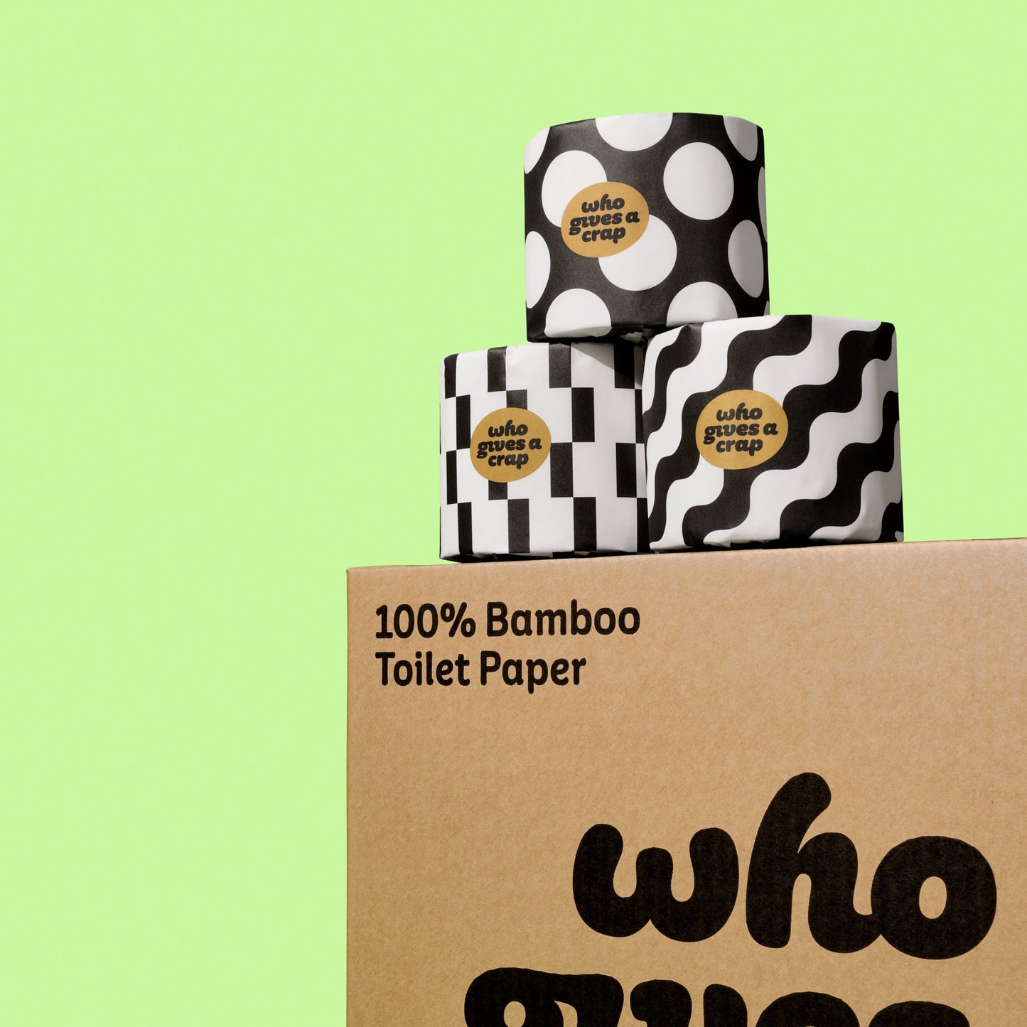 Who Gives A Crap - Premium 100% Bamboo Toilet Paper