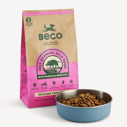 Beco Dry Dog Food - Wild Boar with Pumpkin & Broccoli (2kg)