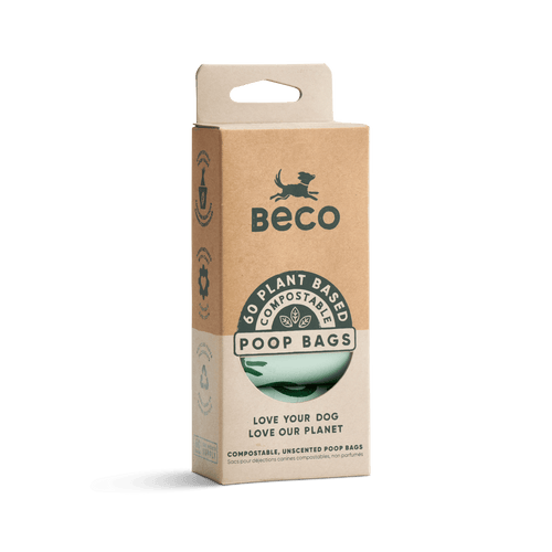 Beco Home Compostable Poop Bags | Unscented | 60