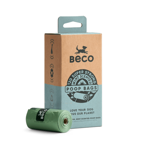 Beco Large Poop Bags | Mint Scented | 120