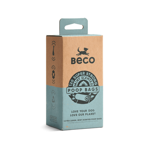 Beco Large Poop Bags | Mint Scented | 120