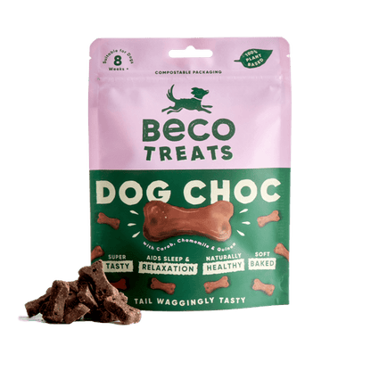 Beco Dog Treats -  Dog Choc with Carob, Chamomile & Quinoa