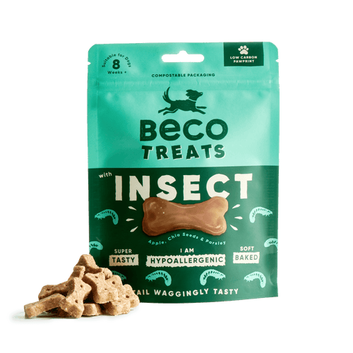 Beco Dog Treats -  Insect with Apple & Chia Seeds