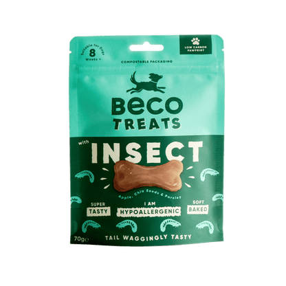 Beco Dog Treats -  Insect with Apple & Chia Seeds