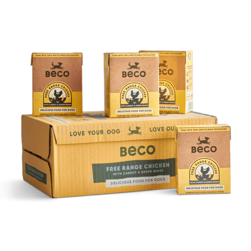 Beco Wet Dog Food - Free Range Chicken with Carrots & Green Beans