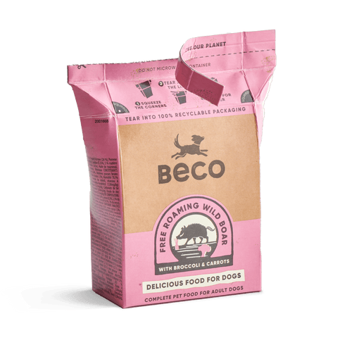 Beco Wet Dog Food -  Wild Boar with Broccoli & Carrots