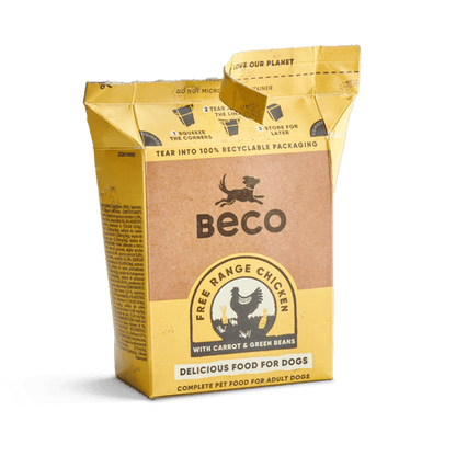 Beco Wet Dog Food - Free Range Chicken with Carrots & Green Beans