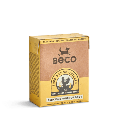 Beco Wet Dog Food - Free Range Chicken with Carrots & Green Beans