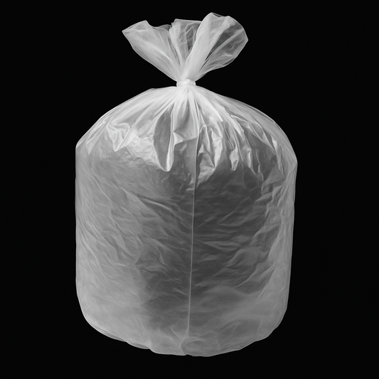 Clear Heavy Duty Bin Bags 90L