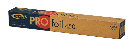Prowrap Essential Catering Foil Cutterbox 450mm x 75m