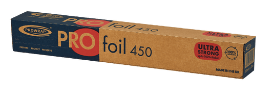 Prowrap Premium Catering Foil Cutterbox 450mm x 75m