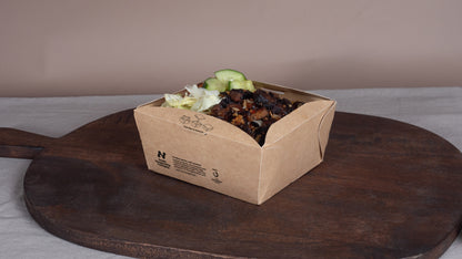 Notpla Clip & Close Food Box - 800ml