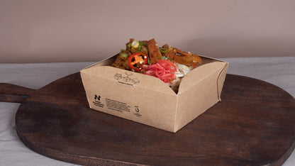 Notpla Clip & Close Food Box - 1000ml