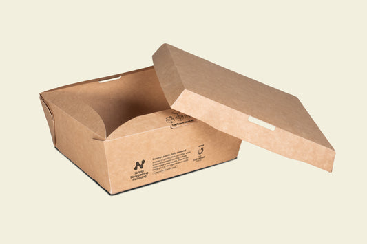 Notpla Clip & Close Food Box - 1000ml