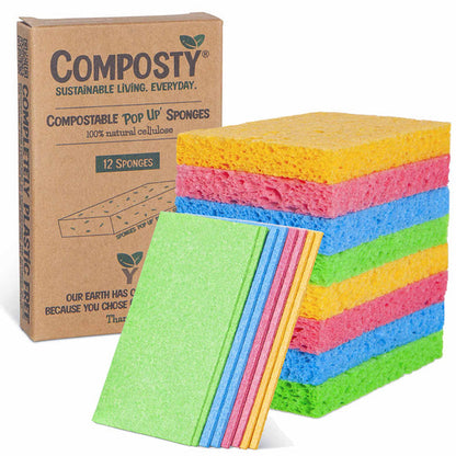 Composty Magic Pop-Up Sponges