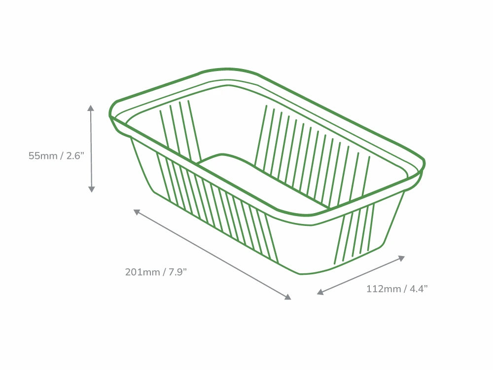 No.6a Standard Foil Containers & Lids