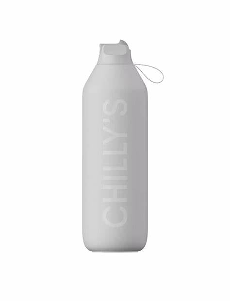 Chilly's Series 2 Granite Grey Flip Bottle (1L)