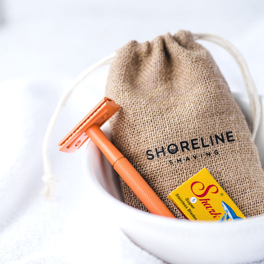 Shoreline Shaving Safety Razor Travel Sets (men & women)