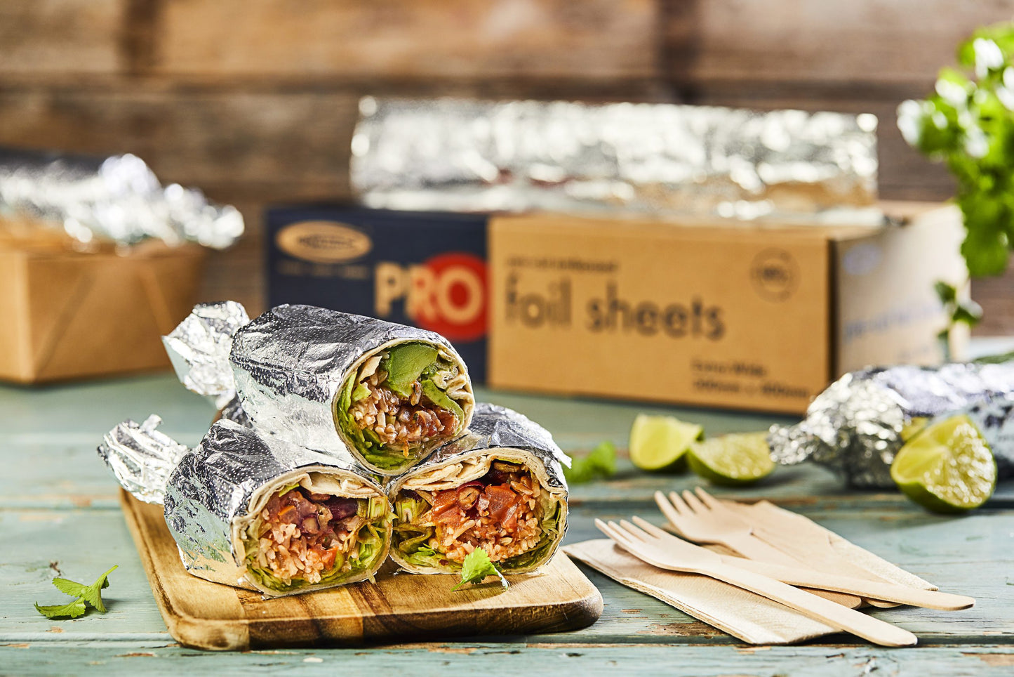 Prowrap 270mm x 300mm Pre-Cut Foil Sheets
