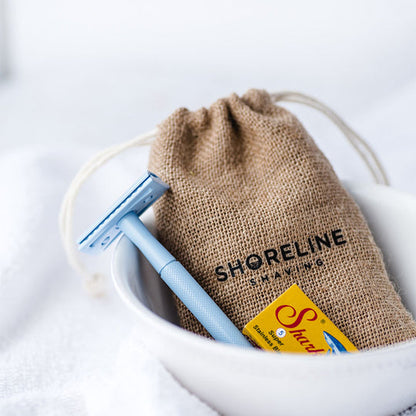 Shoreline Shaving Safety Razor Travel Sets (men & women)