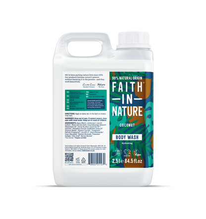 Faith in Nature Body Wash 2.5L Refills