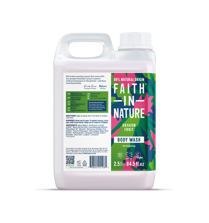 Faith in Nature Body Wash 2.5L Refills