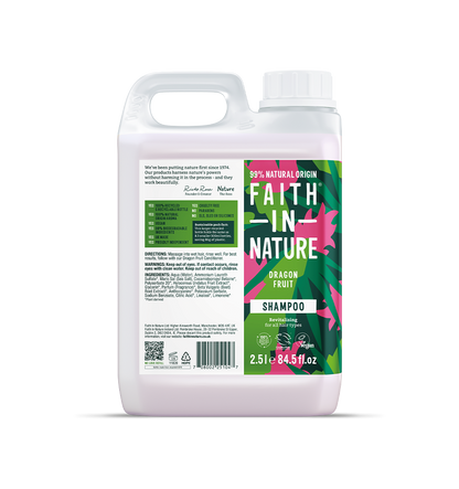 Faith in Nature Shampoo 2.5L Refills